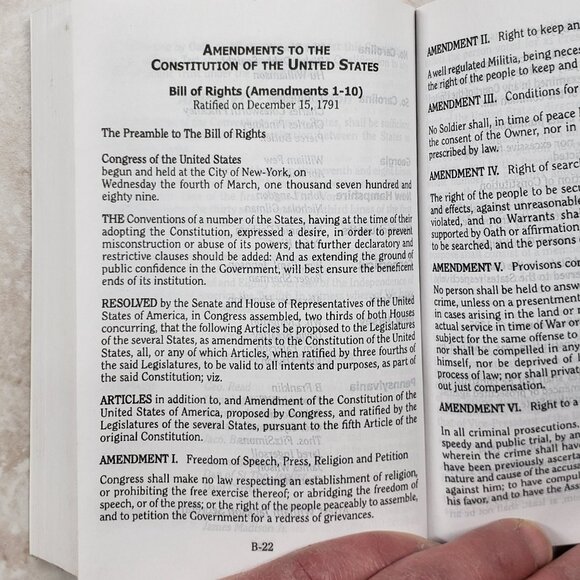 5th Edition Citizens Life Reference Manual w/ New Testament Go Therefore Inc - Picture 6 of 16